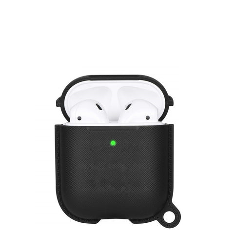 Wiwu eggshell 360 protect TPU case for airpods 1&2 - Black